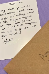 Sample wedding bouquet. Click to learn more.